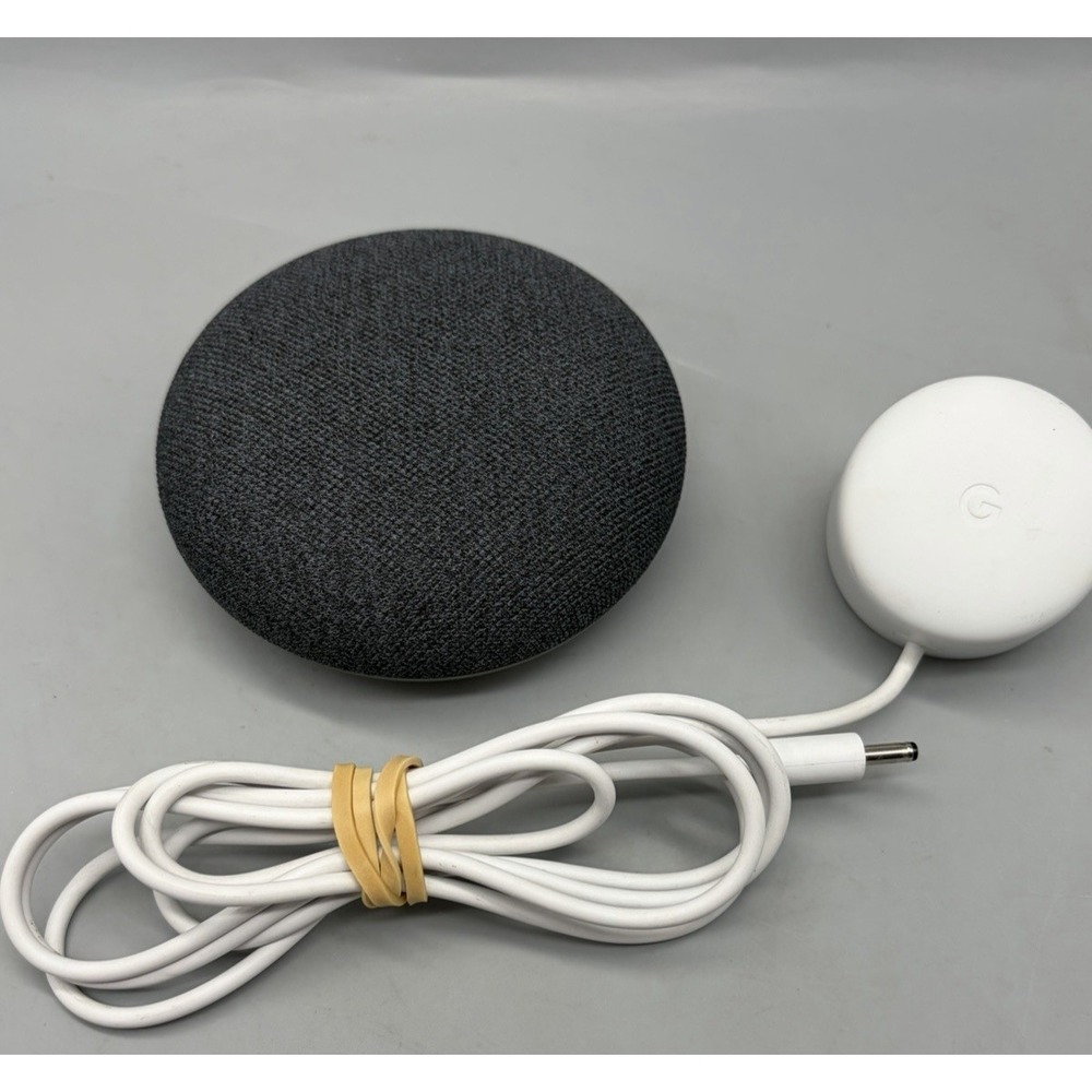 Google Nest Mini (2nd Gen) Smart Speaker Charcoal - Tested